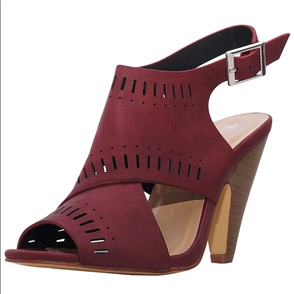 Open toe bootie